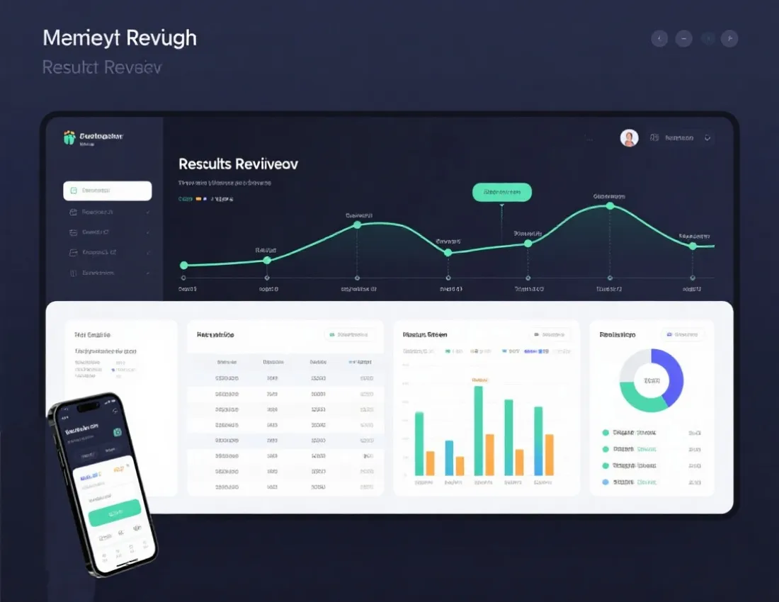 Results and schedule workflow illustration